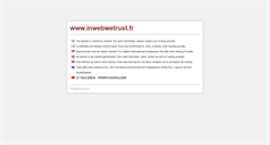 Desktop Screenshot of inwebwetrust.fr